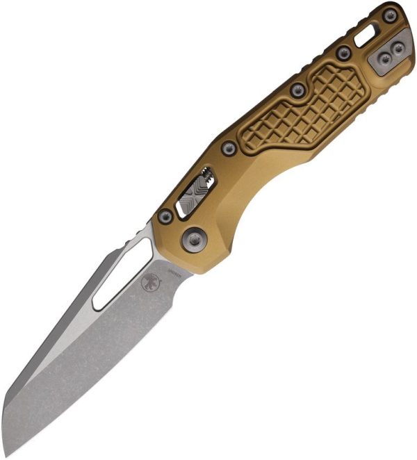Microtech MSI Ram-Lok Tan Frag M390MK Sheepsfoot