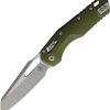 Microtech MSI Ram-Lok OD Green M390MK Sheepsfoot