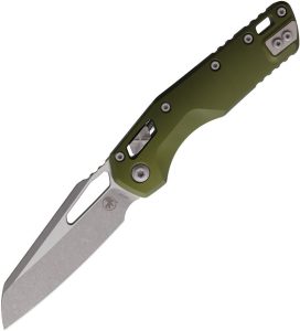 Microtech MSI Ram-Lok OD Green M390MK Sheepsfoot
