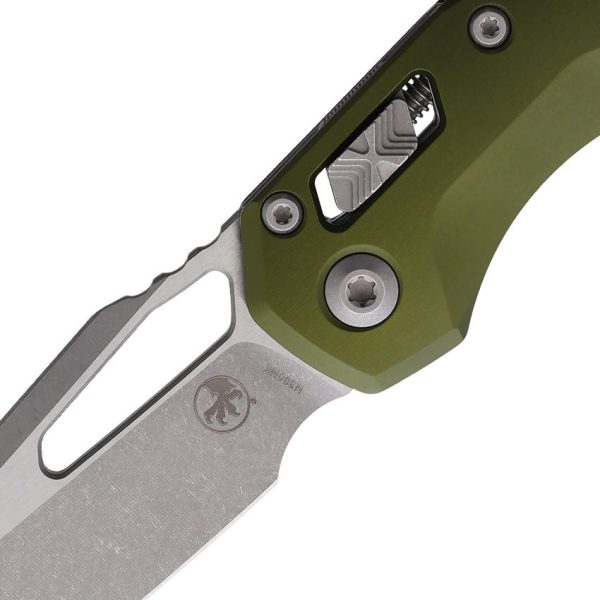 Microtech MSI Ram-Lok OD Green M390MK Sheepsfoot