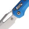 Microtech MSI Ram-Lok Blue Stonewash M390MK Sheepsfoot