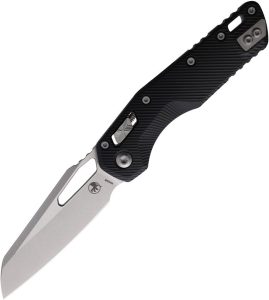 Microtech MSI Ram-Lok Black Stonewash M390MK Sheepsfoot