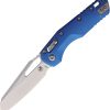 Microtech MSI Ram-Lok Blue Fluted Stonewash M390MK