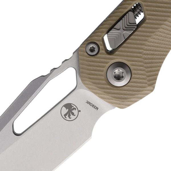 Microtech MSI Ram-Lok SW Tan G10 Sheepsfoot Folding Knife