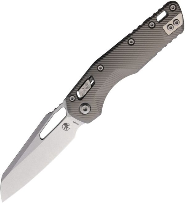 Microtech MSI Ram-Lok SW Gray Aluminum Sheepsfoot