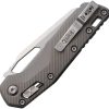 Microtech MSI Ram-Lok SW Gray Aluminum Sheepsfoot