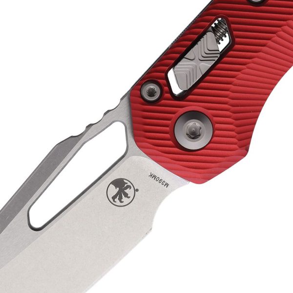 Microtech MSI Ram-Lok SW Red Aluminum Sheepsfoot