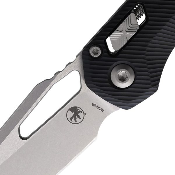 Microtech MSI Ram-Lok Black Stonewash M390MK Sheepsfoot