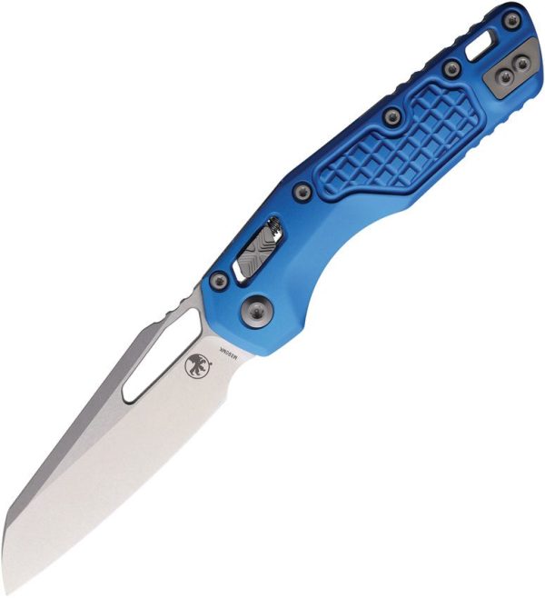 Microtech MSI Ram-Lok Frag Blue Aluminum Sheepsfoot