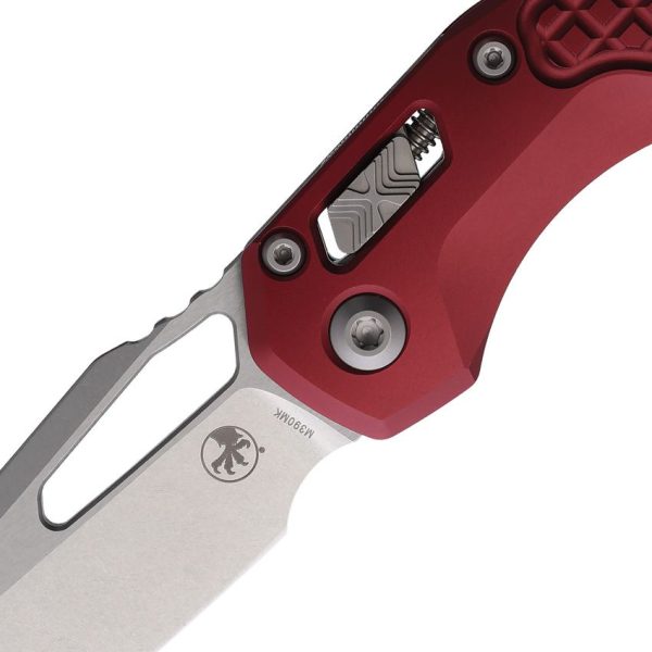 Microtech MSI Ram-Lok Frag Merlot Aluminum