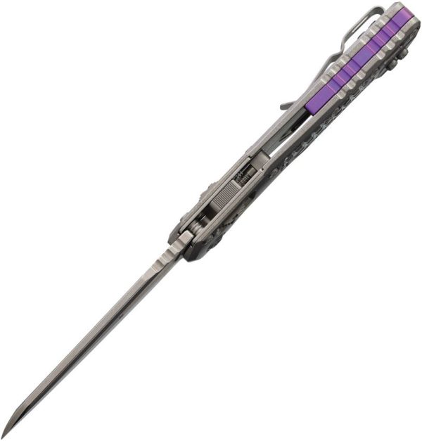 Microtech MSI Ram-Lok Marfione Select Purple Titanium