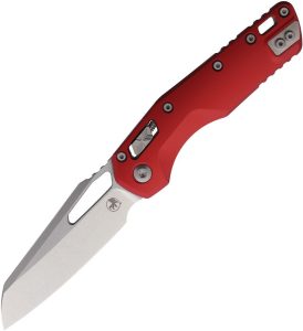 Microtech MSI Ram-Lok Red Two-Tone Sheepsfoot