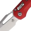Microtech MSI Ram-Lok Red Two-Tone Sheepsfoot