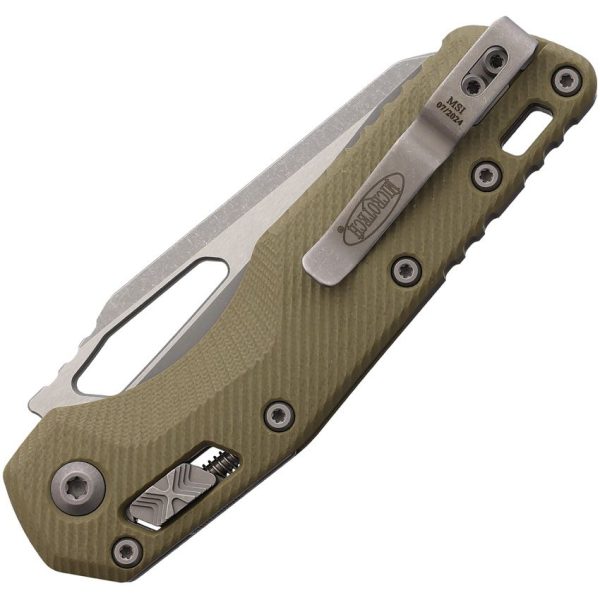 Microtech MSI Ram-Lok AP OD G10 Apocalyptic Serrated