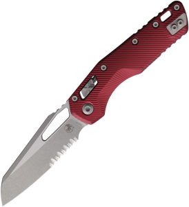 Microtech MSI Ram-Lok AP Merlot Apocalyptic Serrated