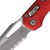 Microtech MSI Ram-Lok AP Red Apocalyptic Serrated