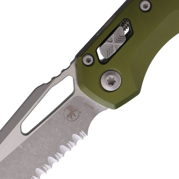 Microtech MSI Ram-Lok AP OD Green Folding Knife