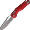Microtech MSI Ram-Lok AP Red Folding Knife