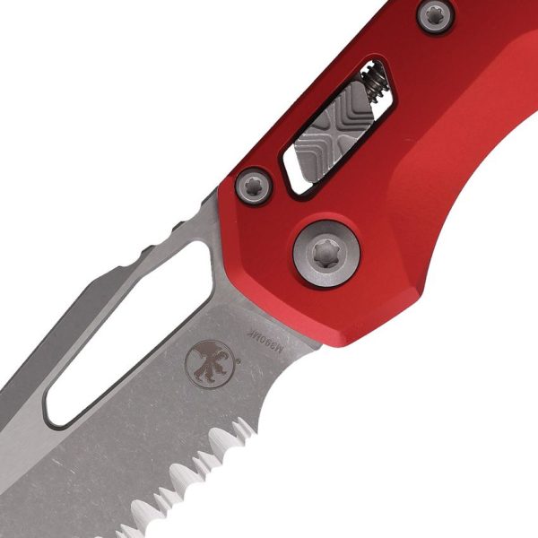 Microtech MSI Ram-Lok AP Red Folding Knife