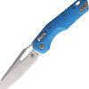 Microtech MSI Ram-Lok SW Blue Folding Knife 3.75" M390MK