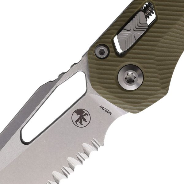 Microtech MSI Ram-Lok SW OD Green G10 Folding Knife