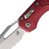Microtech MSI Ram-Lok Merlot Aluminum Folding Knife