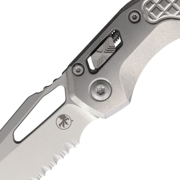 Microtech MSI Ram-Lok Marfione Select Blue Titanium