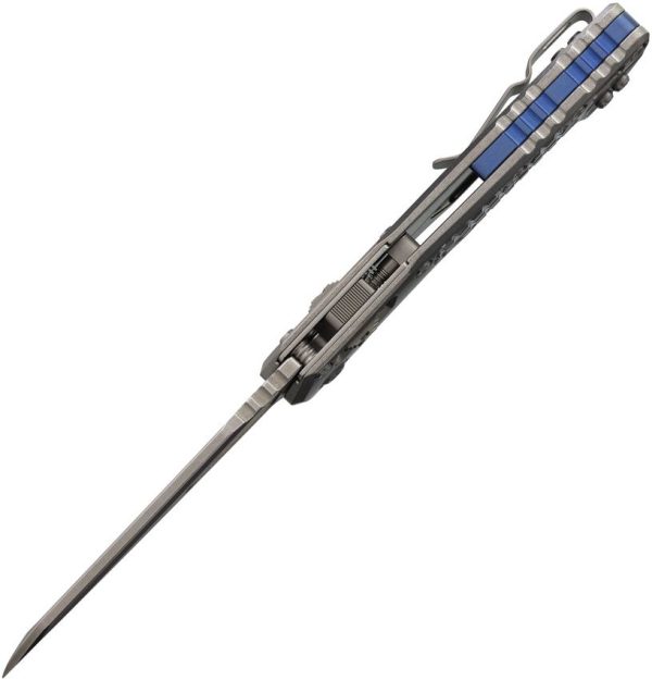 Microtech MSI Ram-Lok Marfione Select Blue Titanium