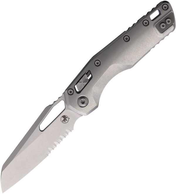 Microtech MSI Ram-Lok Marfione Blue Titanium Accents