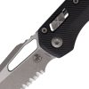 Microtech MSI Ram-Lok AP Black G10 Serrated