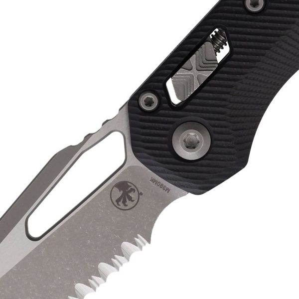 Microtech MSI Ram-Lok AP Black G10 Serrated