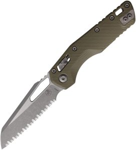 Microtech MSI Ram-Lok AP OD Green G10 Serrated