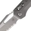 Microtech MSI Ram-Lok AP Gray Aluminum Serrated