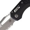 Microtech MSI Ram-Lok AP Frag Black G10 Serrated