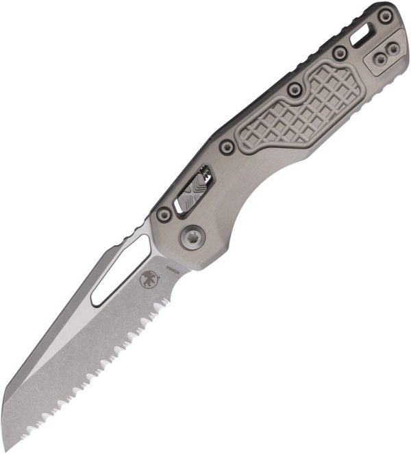 Microtech MSI Ram-Lok AP Automatic - Gray Frag Aluminum