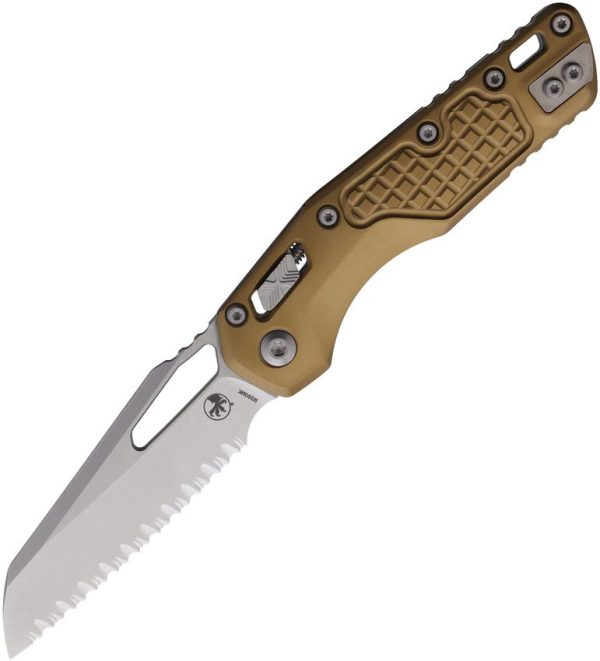 Microtech MSI Ram-Lok Tri Grip SW - Tan Frag Aluminum
