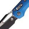 Microtech MSI Ram-Lok Blue Aluminum Folding Knife