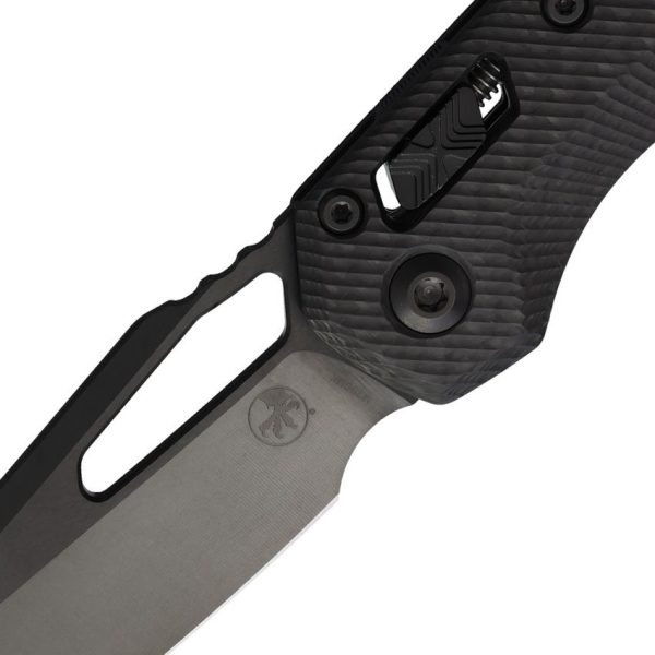 Microtech MSI Ram-Lok DLC Carbon Fiber Folding Knife
