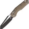 Microtech MSI Ram-Lok Tan Folding Knife 3.75" Bohler M390MK