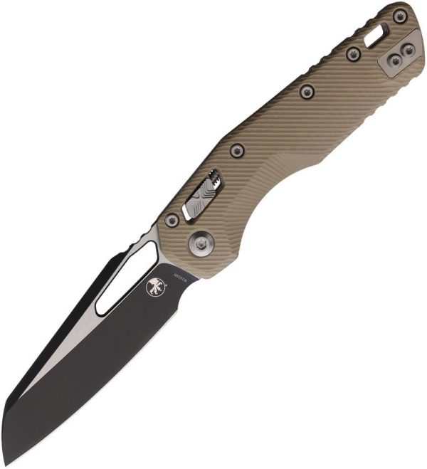 Microtech MSI Ram-Lok Tan Folding Knife 3.75" Bohler M390MK