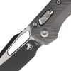 Microtech MSI Ram-Lok Gray Aluminum Folding Knife