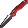 Microtech MSI Ram-Lok Red Aluminum Folding Knife