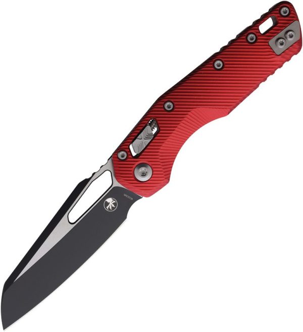 Microtech MSI Ram-Lok Red Aluminum Folding Knife