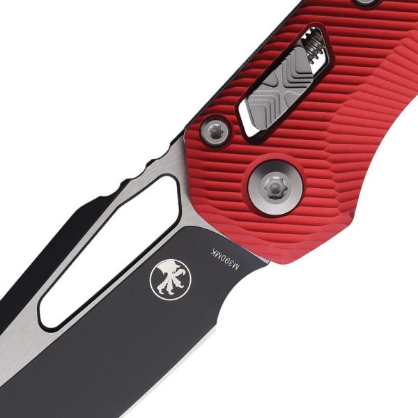 Microtech MSI Ram-Lok Red Aluminum Folding Knife