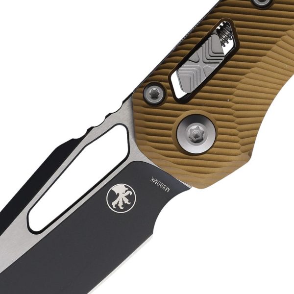 Microtech MSI Ram-Lok Tan Aluminum Folding Knife