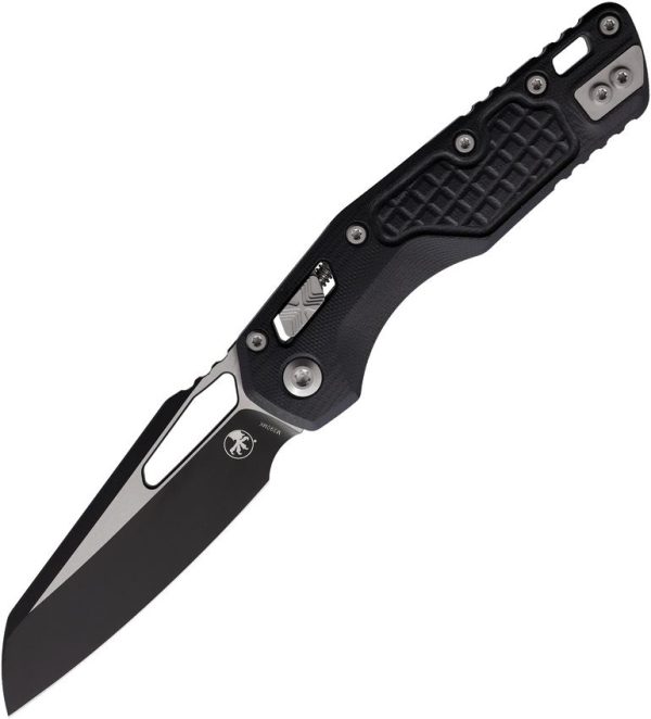 Microtech MSI Ram-Lok G10 Black Frag Folding Knife