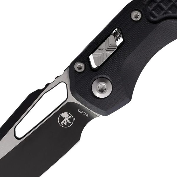 Microtech MSI Ram-Lok G10 Black Frag Folding Knife