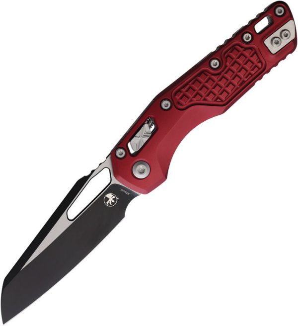 Microtech MSI Ram-Lok Merlot Frag Aluminum Knife