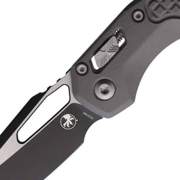 Microtech MSI Ram-Lok Gray Frag Aluminum Folding Knife