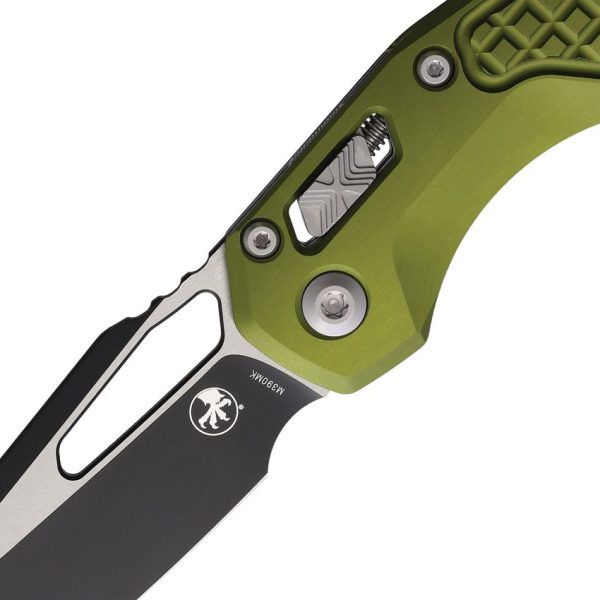 Microtech MSI Ram-Lok OD Green Frag Aluminum Knife